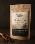 Orvianco Colombia Supremo whole bean coffee – 250 g bag
