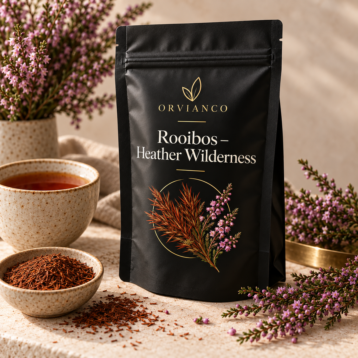 Orvianco Rooibos Heather Wilderness lifestyle product photo